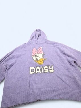 Disney Lavender Daisy Hooded Sweater Cardigan